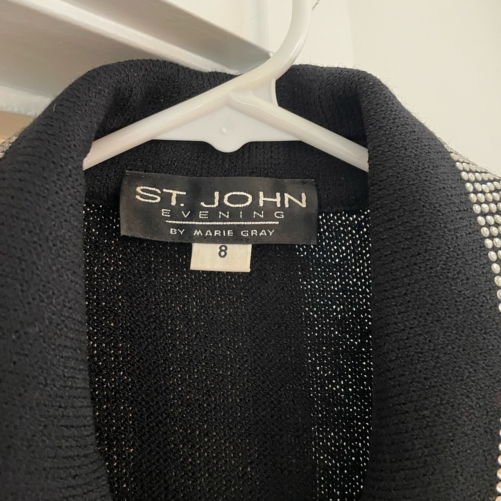 St. John -Black and rhinestone  Evening Jacket